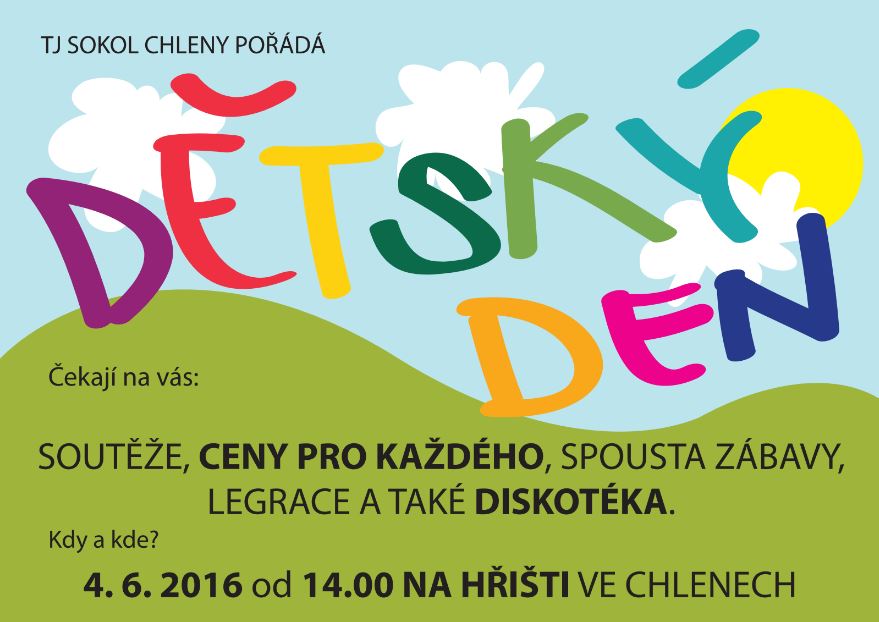 plakát - dětský den